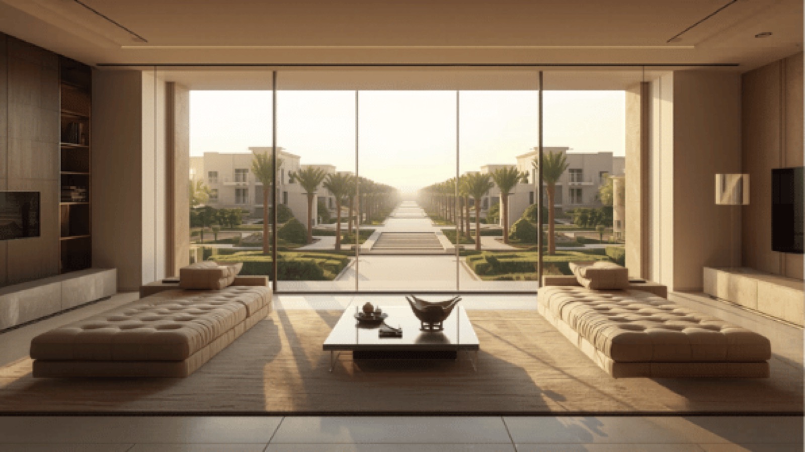 Luxury Dubai skyline and architectural view for Oaklyn Realty